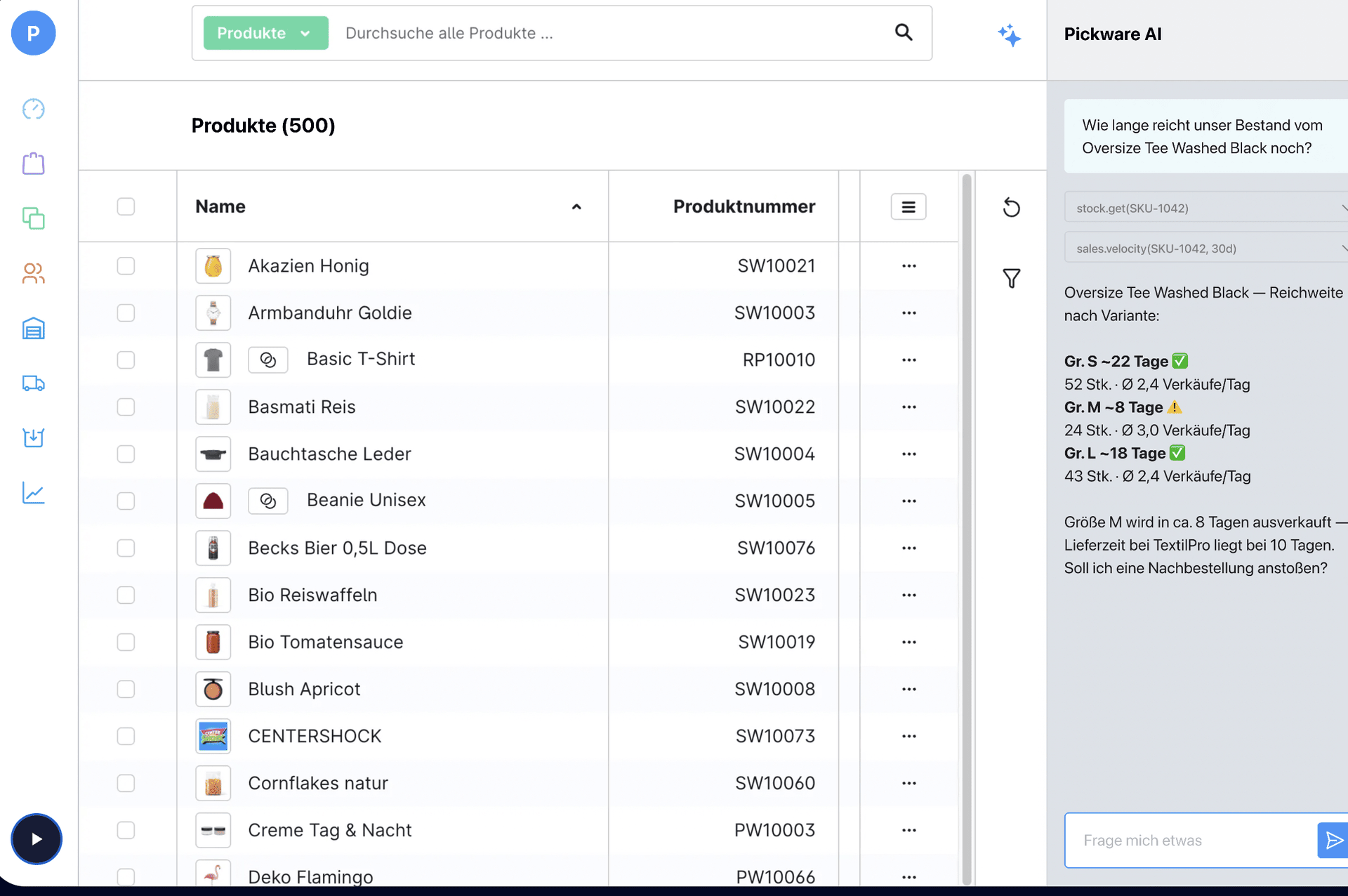 Presentación de Pickware AI: chat de IA y servidor MCP en el ERP